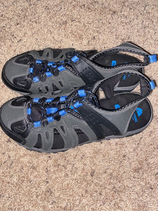 Ozark Trail Other - Ozark Trail Gray and Blue Men's Sport Sandals
